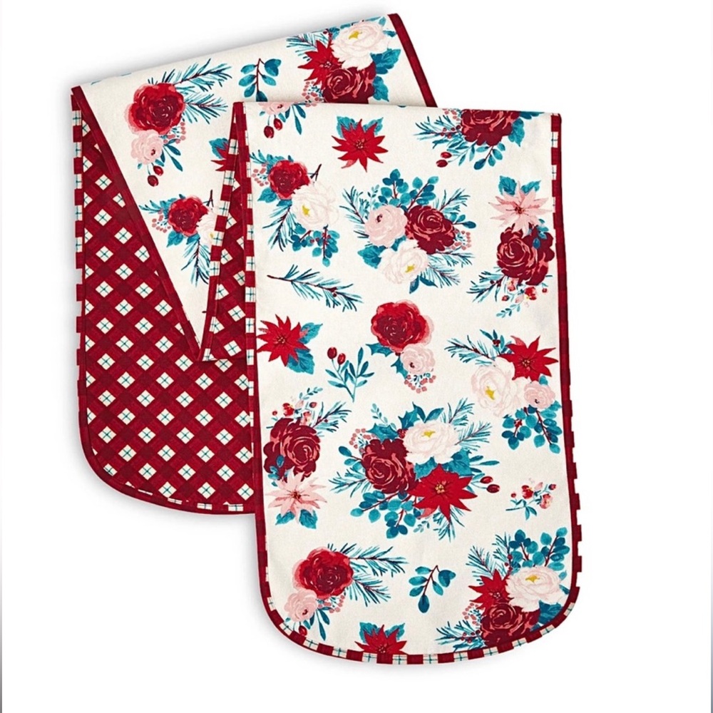 The Pioneer Woman Wishful Winter Fabric Table Runner, Multicolor, 14"x72"